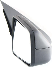 Front Power Mirror Non-Folding Non-Heated Paintable/Textured 2 Caps Right Passenger Side Direct Replacement Compatible With 2008-2011 Ford Focus FO1321318 FO1321403 8S4Z17682BA-PFM
