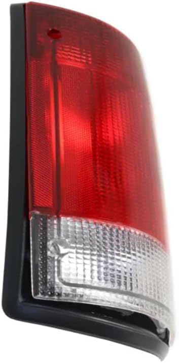 Set Of 2 Tail Light Lens And Housing Right Passenger & Left Driver Side Direct Replacement Compatible With 1995-2014 Ford E-Series / 2000-2005 Excursion FO2801114 FO2800114