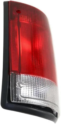 Set Of 2 Tail Light Lens And Housing Right Passenger & Left Driver Side Direct Replacement Compatible With 1995-2014 Ford E-Series / 2000-2005 Excursion FO2801114 FO2800114