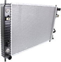 Front Radiator Aluminum Core Direct Replacement Compatible With 2010-2017 Chevrolet Equinox/Terrain GM3010532 25952759