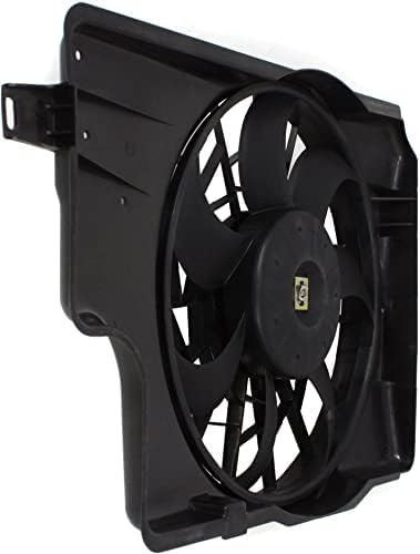 Front Radiator Cooling Fan Shroud Assembly Direct Replacement Compatible with 1994-1996 Ford Mustang FO3115129 F5ZZ8C607B