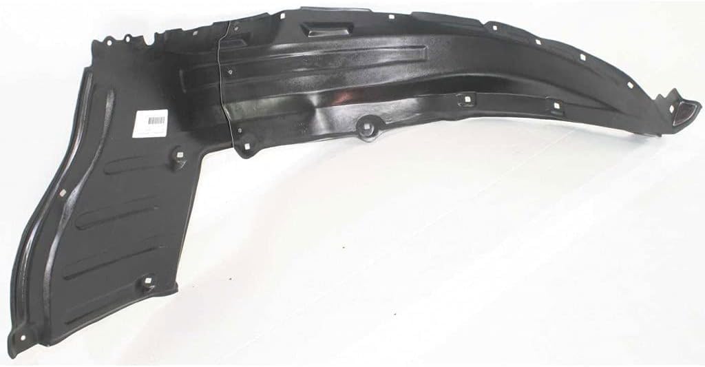 Front Fender Liner Rear Section Left Driver Side Direct Replacement Compatible With 2007-2013 Toyota Tundra / 2008-2022 Sequoia TO1248145 538080C011