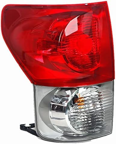 Set Of 2 Tail Light Assembly Right Passenger & Left Driver Side Direct Replacement Compatible With 2010-2013 Toyota Tundra TO2801183 TO2800183 815500C090 815600C090