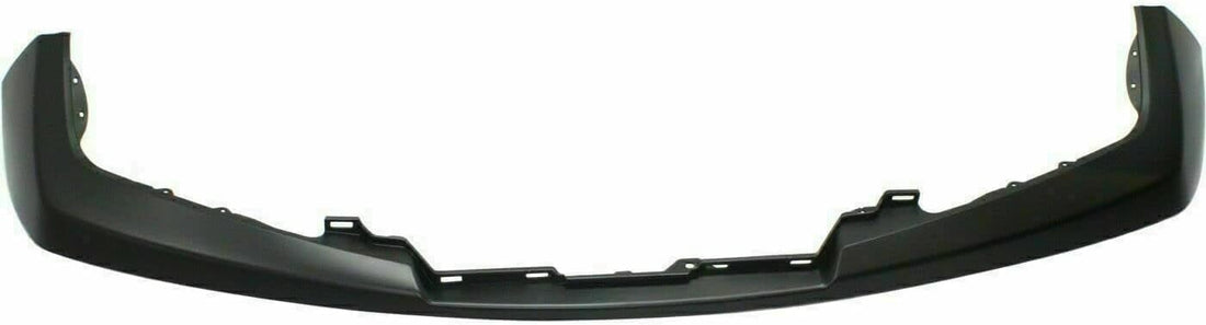 Front Bumper Chrome Steel + Upper Cover + Lower Valance Primed + Stay Bracket Left Driver & Right Passenger Side Direct Replacement Compatible With 2009-2017 Nissan Frontier NI1002143