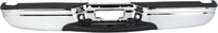 Rear Step Bumper Assembly Chrome Without Brackets Direct Replacement Compatible With 1997-1999 Ford F-250/1997-2003 F-150 FO1103101 XL3Z17906CB-PFM