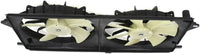 Front Dual Fan Shroud Assembly Direct Replacement Compatible with 2006-2011 Buick Lucerne GM3115189 21999691