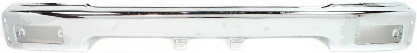 Front Bumper Face Bar Chrome Steel Direct Replacement Compatible With 1989-1991 Toyota Pickup TO1002109 5210189114