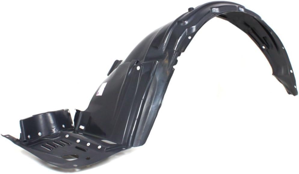 Front Fender Liner Left Driver Side Direct Replacement Compatible With 2008-2012 Honda Accord HO1248131 74150TE0A01