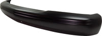 Front Bumper Primed Steel Without Pad Holes Direct Replacement Compatible With 1996-2002 Chevrolet Express/GMC Savana Van 1500/2500 / 3500 GM1002810 15075738