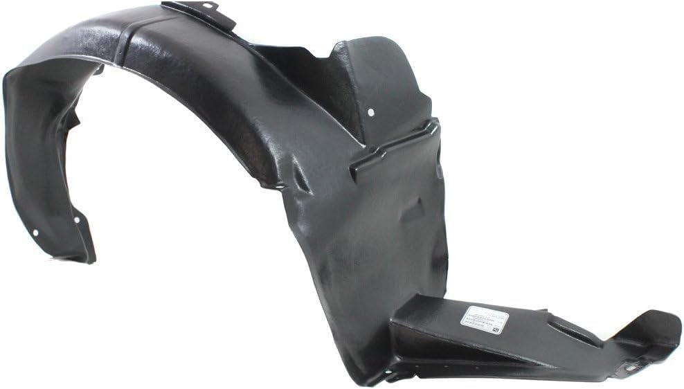 Front Fender Liner Right Passenger Side Direct Replacement Compatible With 1999-2001 Hyundai Sonata HY1249109 8681238000