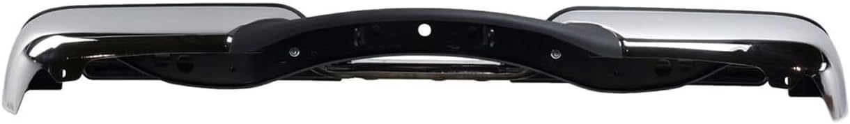 Rear Step Bumper Assembly Chrome Steel Direct Replacement Compatible With 1999-2007 Ford F-Series Super Duty FO1101141 YC3Z17906GA-PFM