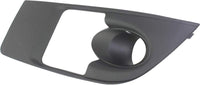 Front Fog Light Molding Primed Left Driver Side Direct Replacement Compatible With 2007-2010 Saturn Outlook GM1038107 15947965