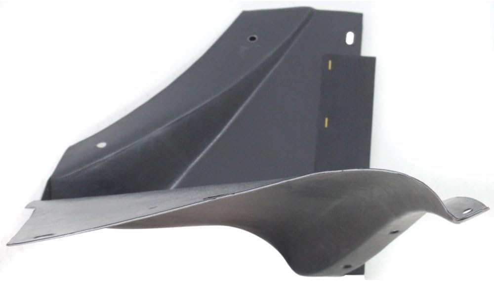 Front Fender Liner Rear Section Left Driver Side Direct Replacement Compatible With 2005-2013 Chevrolet Corvette GM1762102 15806317