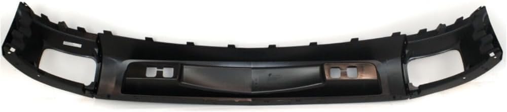 Front Bumper Impact Bar Chrome + Lower Valance Textured + End Caps Left Driver & Right Passenger Side Direct Replacement Compatible With 2007-2008 Chevrolet Silverado 1500 GM1002830
