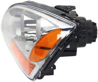 Set Of 2 Front Head Light Assembly Plastic Left Driver & Right Passenger Side Direct Replacement Compatible With 2007-2008 Kia Sorento KI2502126 KI2503126 921013E540 921023E540