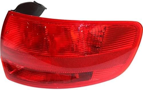 Set Of 2 Tail Light Outer Lens And Housing Right Passenger & Left Driver Side Direct Replacement Compatible With 2006-2008 Audi A3 / Quattro AU2801108 AU2800108 8P4945095H 8P4945096H