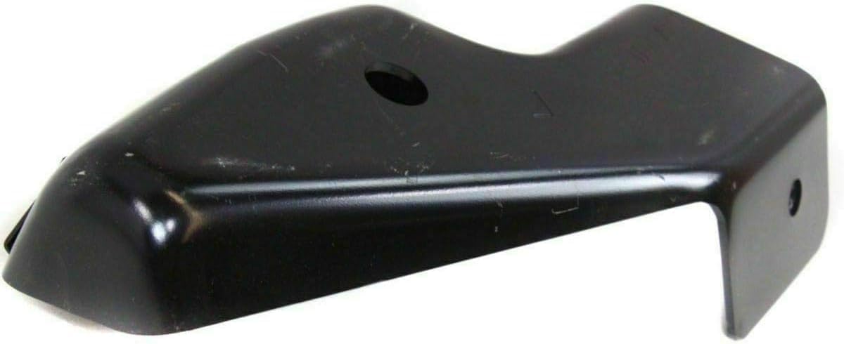 Front Bumper Chrome + Upper Cover Textured + Outer Brackets Left Driver & Right Passenger Side Direct Replacement Compatible With 2003-2006 Chevrolet Silverado 1500 2500HD 3500