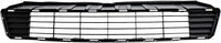 Front Bumper Cover Primed Plastic + Lower Grille + Turn Signal Lamp + Fog Light + Trim Left Driver & Right Passenger Side Direct Replacement Compatible With 2012-2014 Toyota Prius C