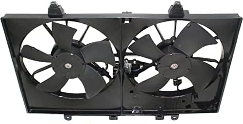 Front Dual Fan Assembly Direct Replacement Compatible with 2006-2008 Infiniti M35 / 2006-2010 M45 IN3115105 21481EH11B B1481EH11B