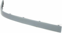 Set Of 2 Front Bumper Upper Molding Primed Plastic Left Driver & Right Passenger Side Direct Replacement Compatible With 2001-2003 BMW 5-Series BM1046105 BM1047105