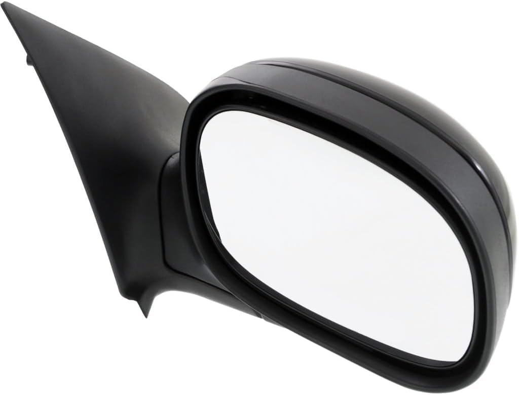 Front Mirror Manual Adjust Non-Heated Primed Right Passenger Side Direct Replacement Compatible With 1997-2002 Ford F-150/1997-1999 F-250 FO1321178 F85Z17682BAA