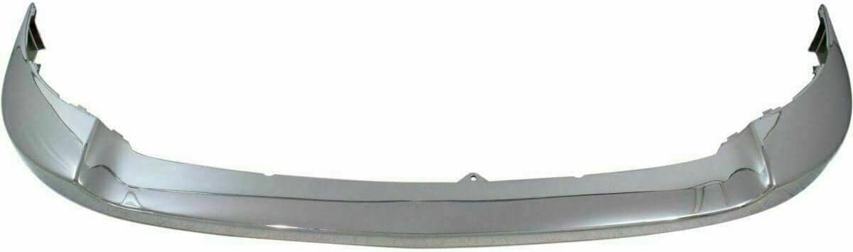 Front Bumper Steel + Upper Cover Chrome + Lower Valance + Extension Textured + Bracket Set Of 6 RH & LH Side Direct Replacement Compatible With Chevy Silverado 2500HD 3500HD 2011-2014