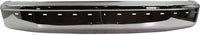 Front Bumper Chrome Steel + Molding + Filler + Lower Valance Textured Direct Replacement Compatible With 1992-1996 Ford F-Series/Bronco FO1002237 FO1057220 FO1095154 FO1087122