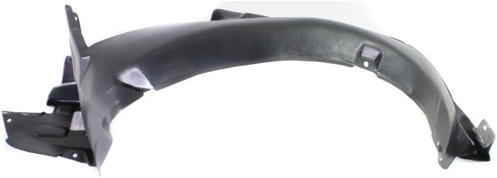 Front Fender Liner Left Driver Side Direct Replacement Compatible With 2000-2002 Hyundai Accent HY1250105 8681125200