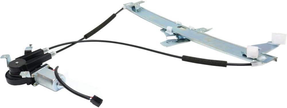 Front Power Window Regulator with Motor Right Passenger Side Direct Replacement Compatible with 1992-2014 Ford E-350 Econoline FO1351129 9C2Z1523200A