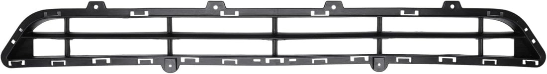 Front Bumper Cover Primed Plastic + Valance + Upper & Lower Grille + Center Molding + Skid Plate + Fog Light + Trim Direct Replacement Compatible With 2013-2016 Hyundai Santa Fe Sport