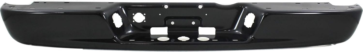 Rear Bumper Face Bar Primed Steel Without Mounting Bracket Direct Replacement Compatible With 2002-2008 Dodge Ram 1500/2003-2009 2500 3500 CH1102352 5073625AE