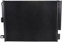Front A/C Condenser Aluminum Core Direct Replacement Compatible With 2011-2024 Dodge Durango / 2022 Jeep Grand Cherokee WK 55038003AG CH3030242