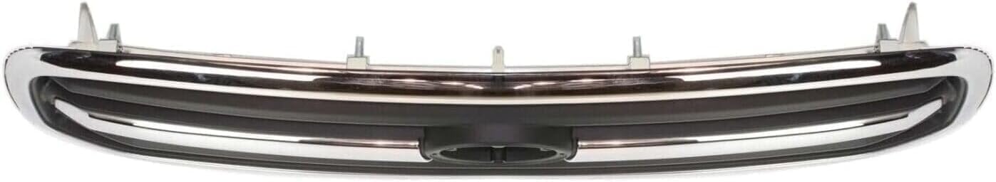 Front Grille Assembly Chrome Shell With Primed Insert Plastic Plastic Direct Replacement Compatible With 2000-2002 Toyota Tundra TO1200223 531000C020