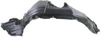 Front Fender Liner Vacuum Form Left Driver Side Without Towing Package Direct Replacement Compatible With 2011-2013 Toyota Highlander TO1248172 538060E070