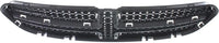 Front Grille Insert Textured With Chrome Trim Direct Replacement Compatible With 2014-2020 Dodge Durango CH1202104 5113713AB