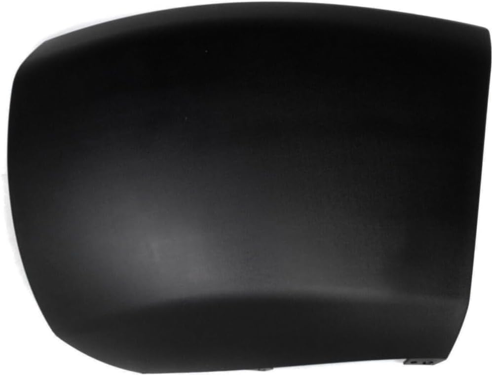 Front Bumper Impact Bar Chrome + Lower Valance Textured + End Caps Left Driver & Right Passenger Side Direct Replacement Compatible With 2007-2008 Chevrolet Silverado 1500 GM1002830