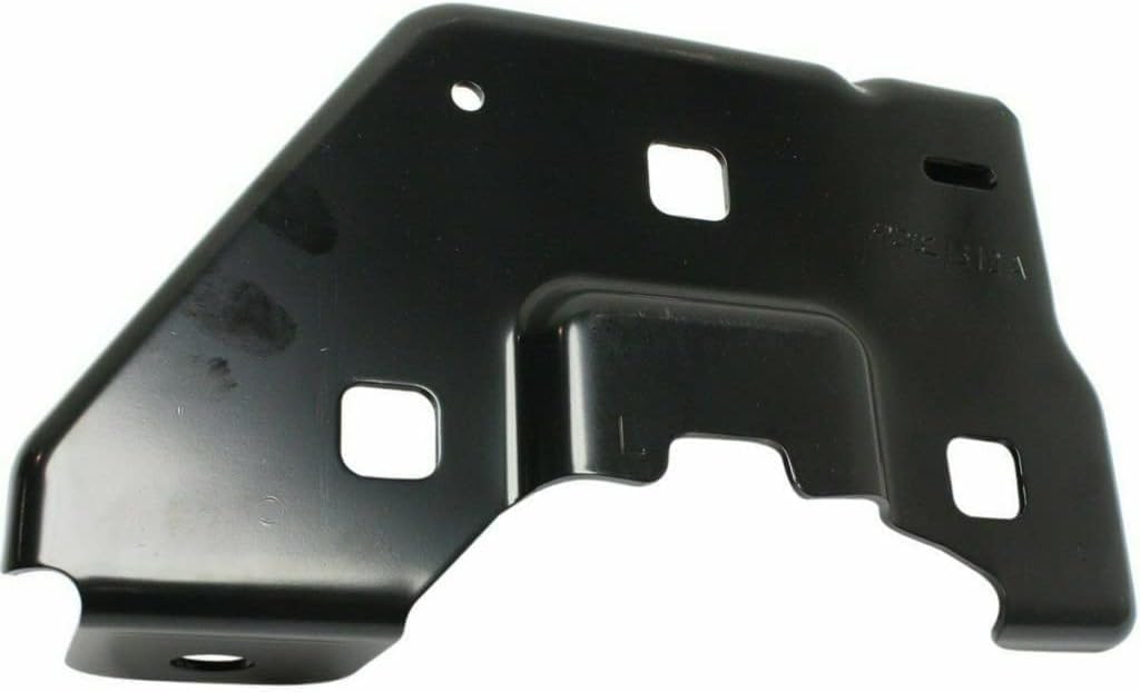 Front Bumper Inner Bracket With Or Without Impact Bar Skid Plate Left Driver Side Direct Replacement Compatible With 2014-2018 Chevrolet Silverado/GMC Sierra 1500 GM1066199