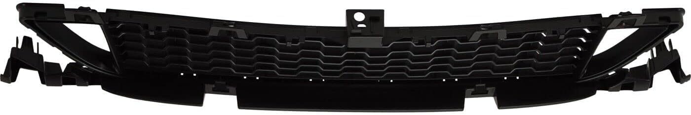 Front Bumper Center Grille Primed Plastic Direct Replacement Compatible With 2017-2019 BMW X1 BM1036167 51118059888