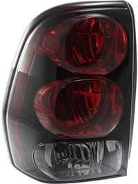 Set Of 2 Tail Light Assembly Right Passenger & Left Driver Side Direct Replacement Compatible With 2002-2009 Chevrolet Trailblazer GM2800150 GM2801150 15131578 15131579