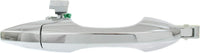 Front Or Rear Exterior Door Handel Chrome Right Passenger Side Direct Replacement Compatible with 2007-2013 Acura MDX AC1311107 72140STXA02
