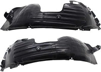 Set Of 2 Front Fender Liner Right Passenger & Left Driver Side Direct Replacement Compatible With 2016-2018 Kia Optima KI1249151 KI1248151 86811D4000 86812D4000