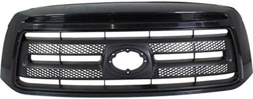 Front Grille Assembly Primed Shell And Insert Plastic Direct Replacement Compatible With 2010-2013 Toyota Tundra TO1200336 531000C220