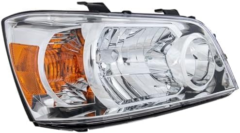 Set Of 2 Front Head Light Lens And Housing Right Passenger & Left Driver Side Direct Replacement Compatible With 2007 Toyota Highlander TO2518111 TO2519111 8113048550 8117048550