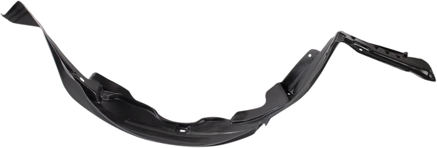 Front Fender Liner Left Driver Side Direct Replacement Compatible With 1997-2001 Honda Prelude HO1248115 74151S30000