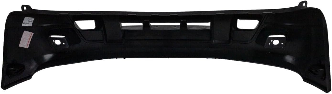 Front Bumper Cover Top Primed & Bottom Textured With Fog Light Holes Direct Replacement Compatible With 2002-2007 Chevrolet Trailblazer GM1000639 88937047