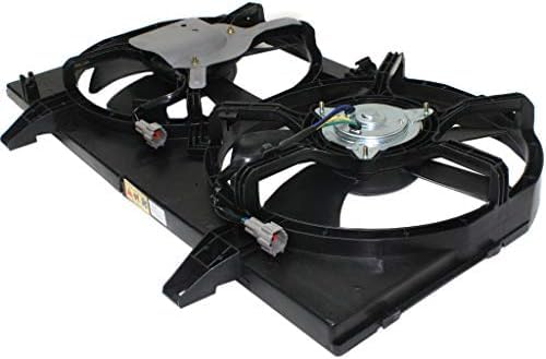 Front Radiator Cooling Fan Shroud Assembly Direct Replacement Compatible with 2000-2001 Nissan Maxima/Infiniti I30 NI3115113 B14815U002