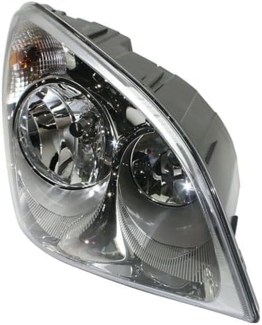 et Of 2 Front Head Light Assembly Right Passenger & Left Driver Side Direct Replacement Compatible With 2008-2017 Freightliner Cascadia FL2503106 FL2502106 A0651907003 A0651907002