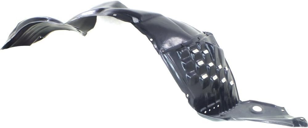 Front Fender Liner Right Passenger Side Direct Replacement Compatible With 2006-2007 Toyota Highlander TO1251115 5380548051