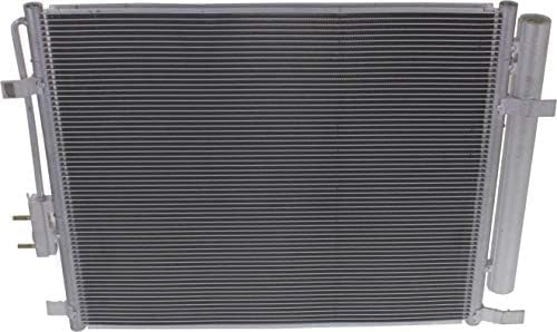 Front A/C Condenser Aluminum Core Direct Replacement Compatible With 2013-2018 Hyundai Santa Fe HY3030152 976062W001