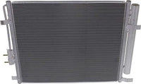 Front A/C Condenser Aluminum Core Direct Replacement Compatible With 2013-2018 Hyundai Santa Fe HY3030152 976062W001